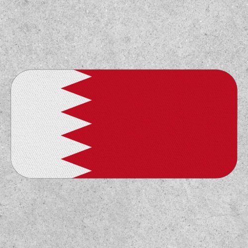 Bahraini Flag Flag of Bahrain Patch