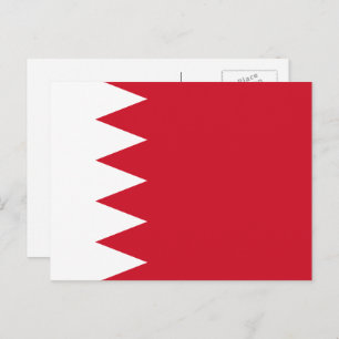 Bahraini Flag, Flag of Bahrain Postcard