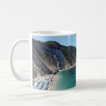 Baia turchese italiana - tazza fotografica panoram