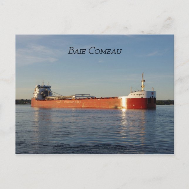 Baie Comeau post card (Front)