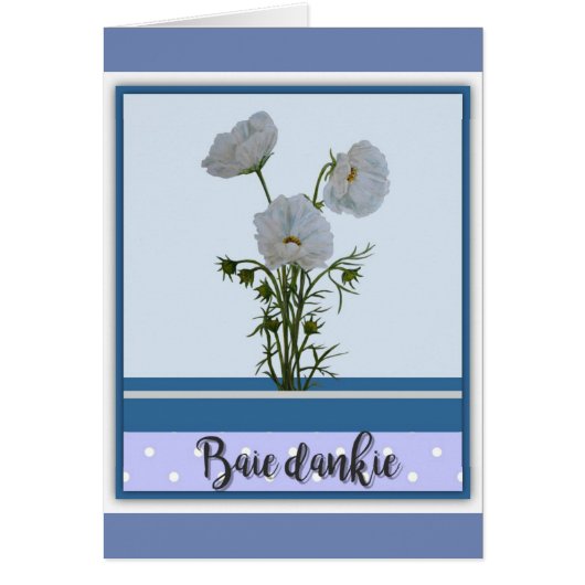 Baie dankie cards (Front)