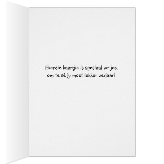 Baie geluk dis jou spesiale dag! (Inside (Right))