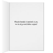 Baie geluk dis jou spesiale dag! cards (Inside (Right))