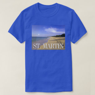 Baie Longue Long Bay Beach, St. Martin T-Shirt