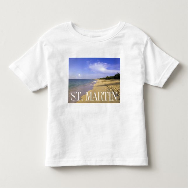 Baie Longue Long Bay Beach, St. Martin Toddler T-shirt (Front)