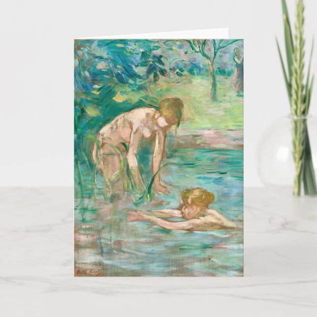 Baigneuses | Berthe Morisot Card (Front)