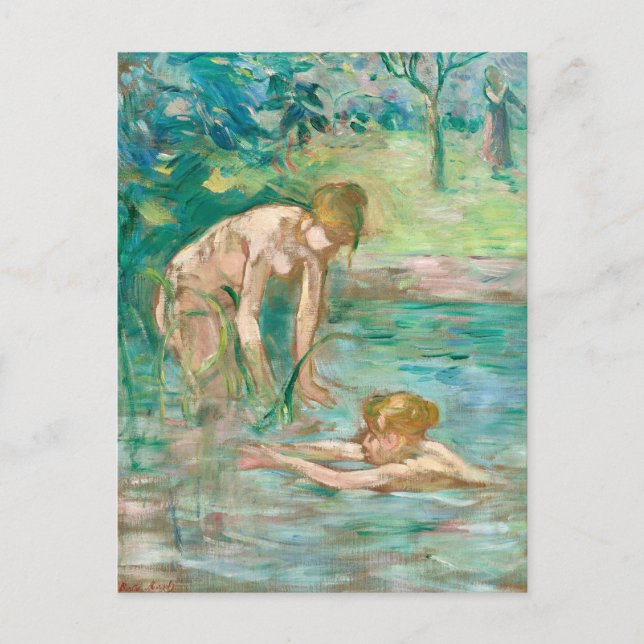 Baigneuses | Berthe Morisot Postcard (Front)