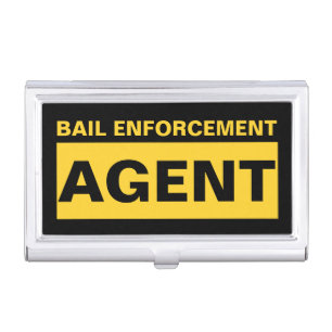 Bail Agent Business Card Case