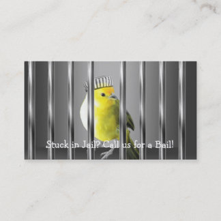 Bail Bonds Business Card
