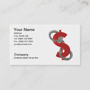 Bail Bonds Business Card