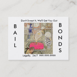 Bail Bonds Business Cards