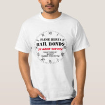 BAIL BONDS - FUNNY! CUSTOMIZABLE!