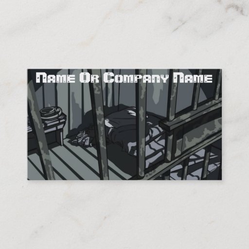 Customizable Bail  bondsman business card