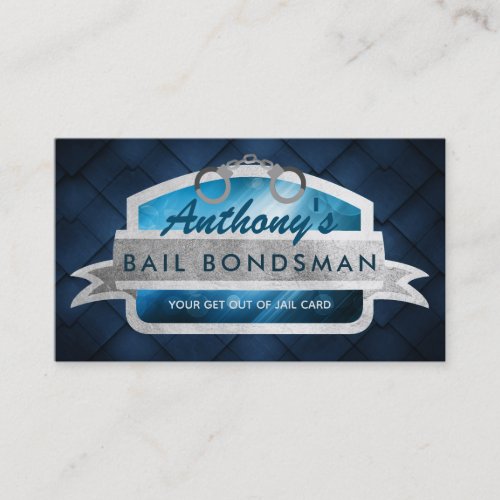 Bail Bondsman Slogans Business Cards