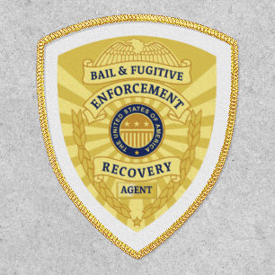 BAIL & FUGITIVE RECOVERY AGENT BADGE  PATCH
