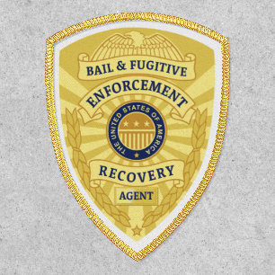 BAIL & FUGITIVE RECOVERY AGENT BADGE  PATCH
