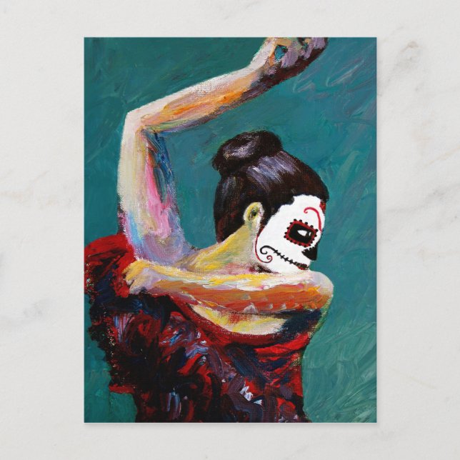 Bailan de los Muertos Postcard (Front)