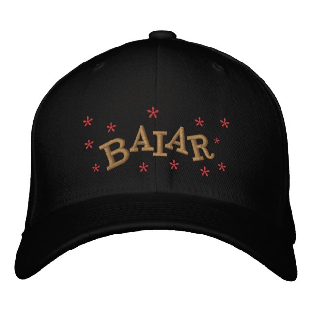 BAILAR EMBROIDERED BASEBALL CAP (Front)