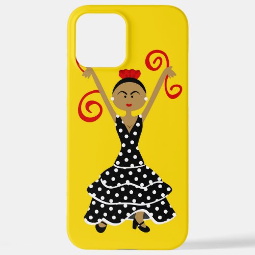 Bailarina Flamenco iPhone 12 Pro Max Case
