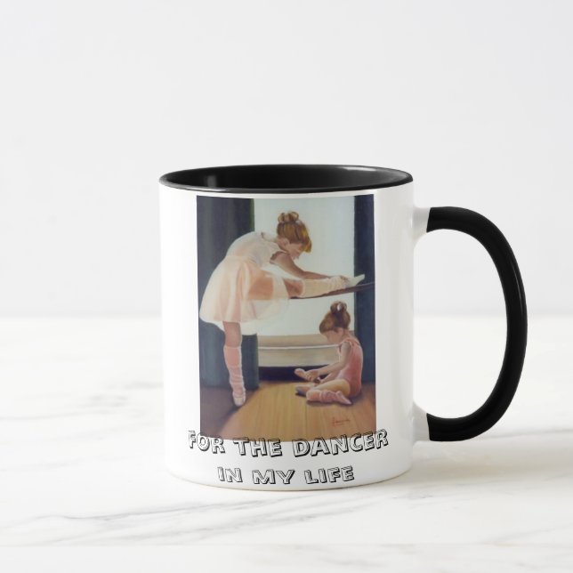 bailarinas, for the dancer in my life mug (Right)