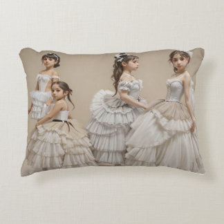 Bailarinas románticas accent pillow