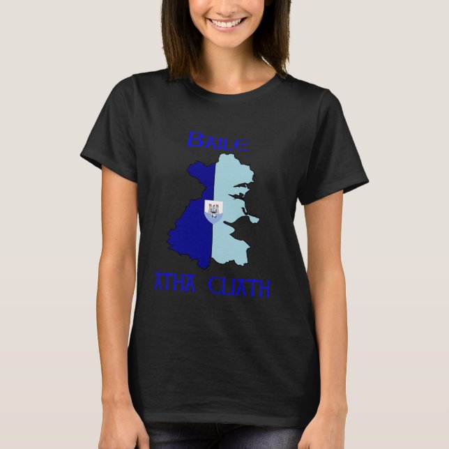 Baile Atha Cliath, Dublin GAA Gifts T-Shirt (Front)
