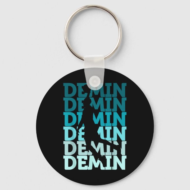 Bailey Basketball Inspire Amazing Fan  Keychain (Front)