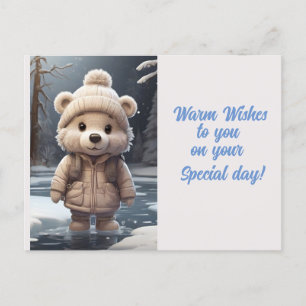 Bailey Bear Postcard