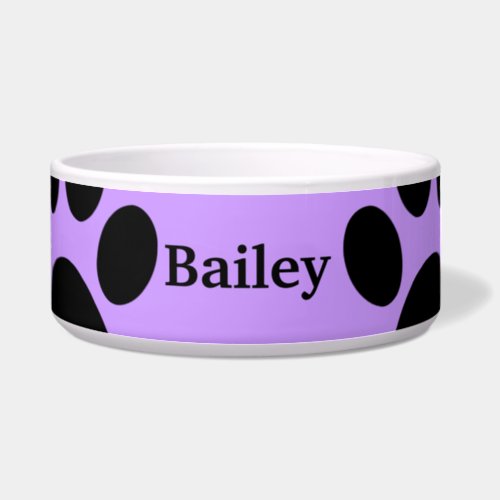 Bailey Custom Dog bowl