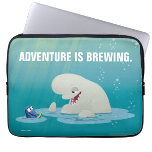 Bailey & Dory Swim with Friends Laptop Sleeve
