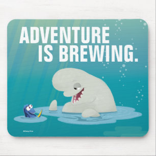 Bailey & Dory Swim with Friends Mouse Pad