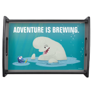 Bailey & Dory Swim with Friends Serving Tray