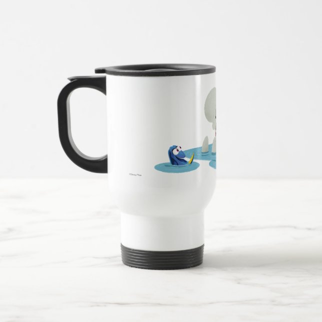 Bailey & Dory | Swim with Friends Travel Mug (Left)