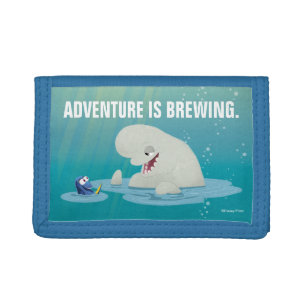 Bailey & Dory   Swim with Friends Tri-fold Wallet