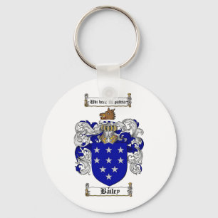 BAILEY FAMILY CREST - BAILEY COAT OF ARMS KEYCHAIN