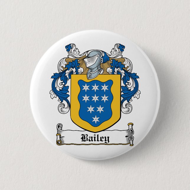 Bailey Family Crest Button (Front)