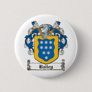 Bailey Family Crest Button