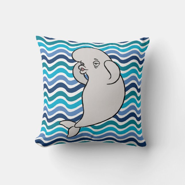 Bailey | I'm Lightheaded Throw Pillow (Front)