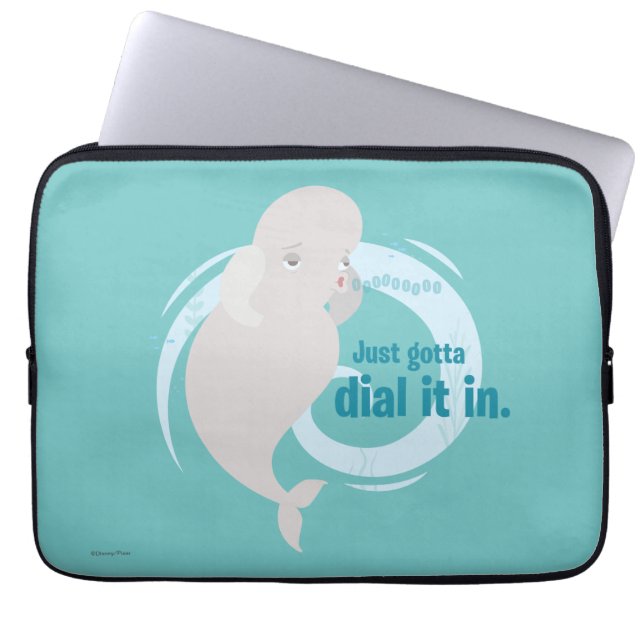 Bailey | Just Gotta Dial it in Laptop Sleeve (Front)