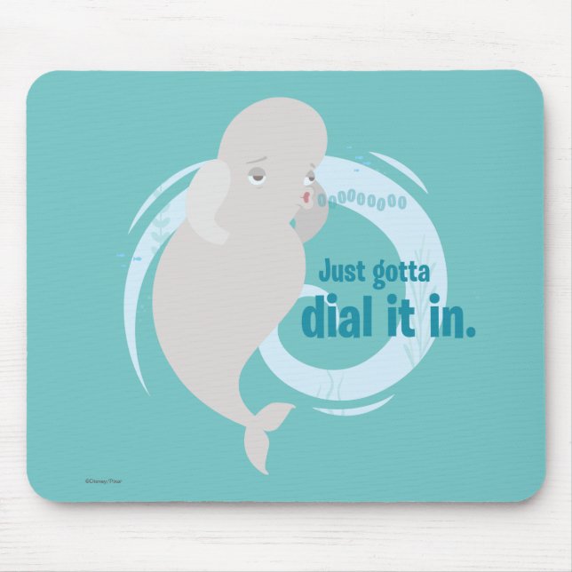 Bailey | Just Gotta Dial it in Mouse Pad (Front)