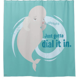 Bailey   Just Gotta Dial it in Shower Curtain