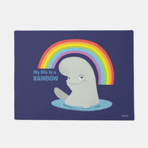 Bailey  My Life is a Rainbow Doormat