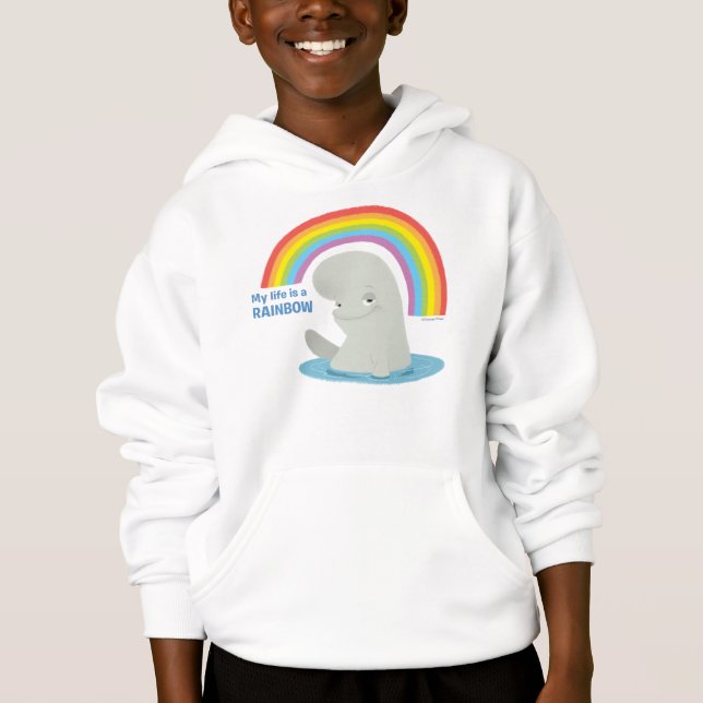 Bailey | My Life is a Rainbow Hoodie (Front)