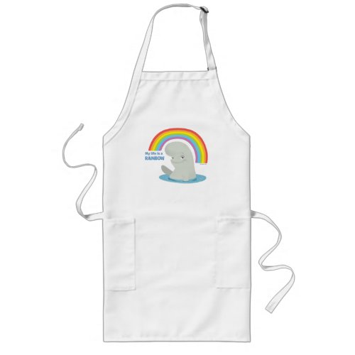 Bailey  My Life is a Rainbow Long Apron