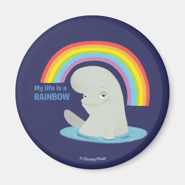 Bailey | My Life is a Rainbow Magnet (Front)