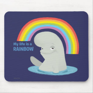 Bailey My Life is a Rainbow Mouse Pad