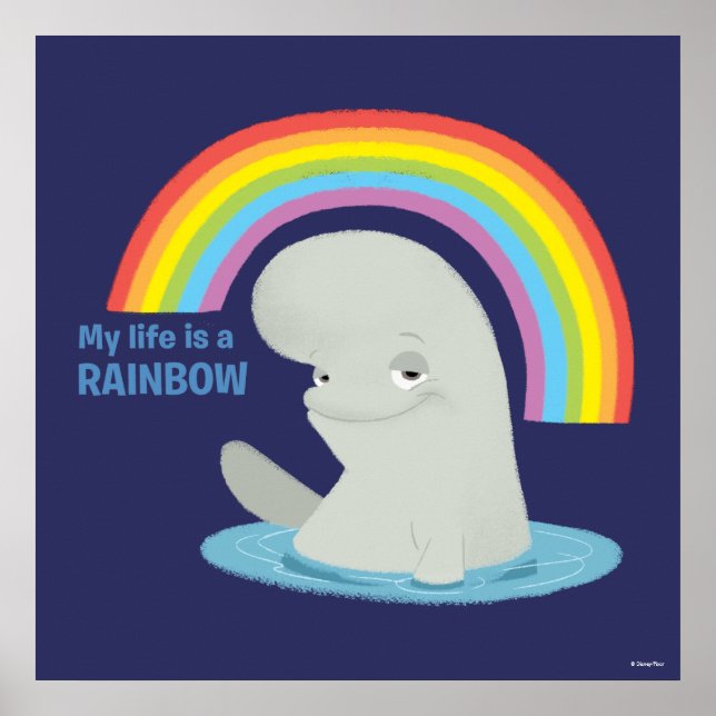 Bailey | My Life is a Rainbow Poster (Front)