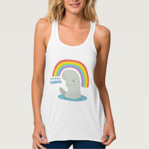 Bailey My Life is a Rainbow Tank Top