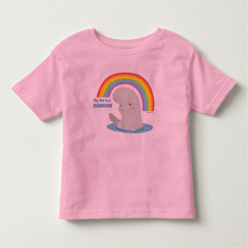 Bailey  My Life is a Rainbow Toddler T_shirt