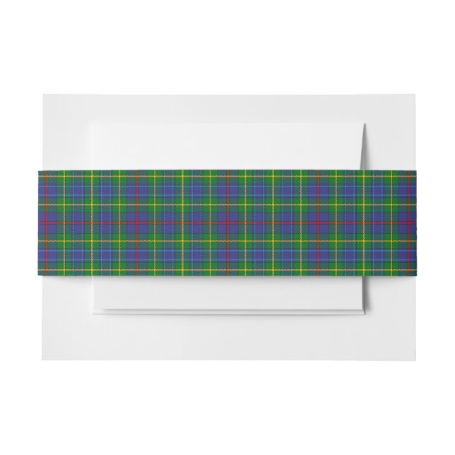 Bailey Scottish Tartan Belly Band (Front Example)